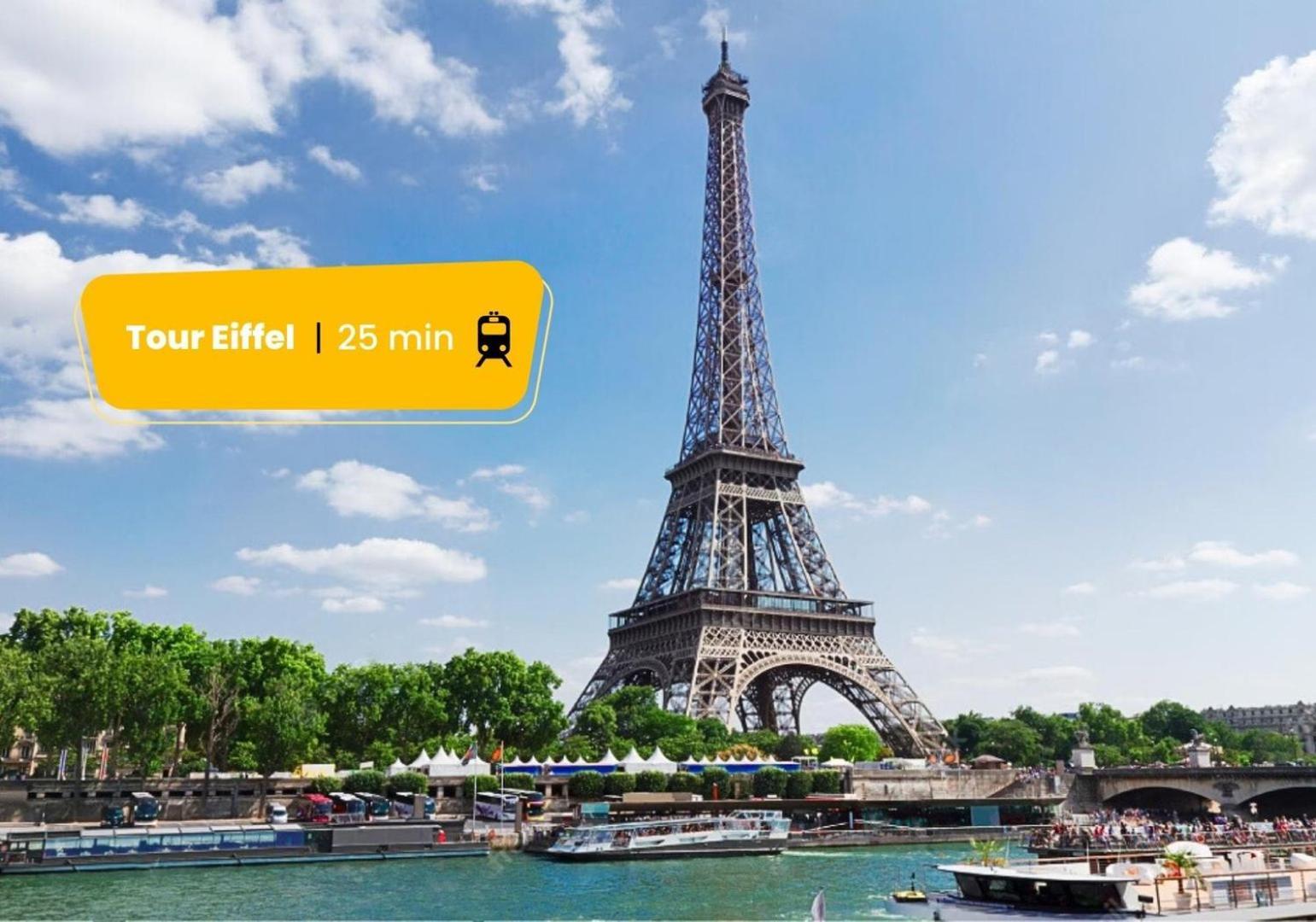127 Suite Moshe - Superbe Appartement A Paris. Ngoại thất bức ảnh