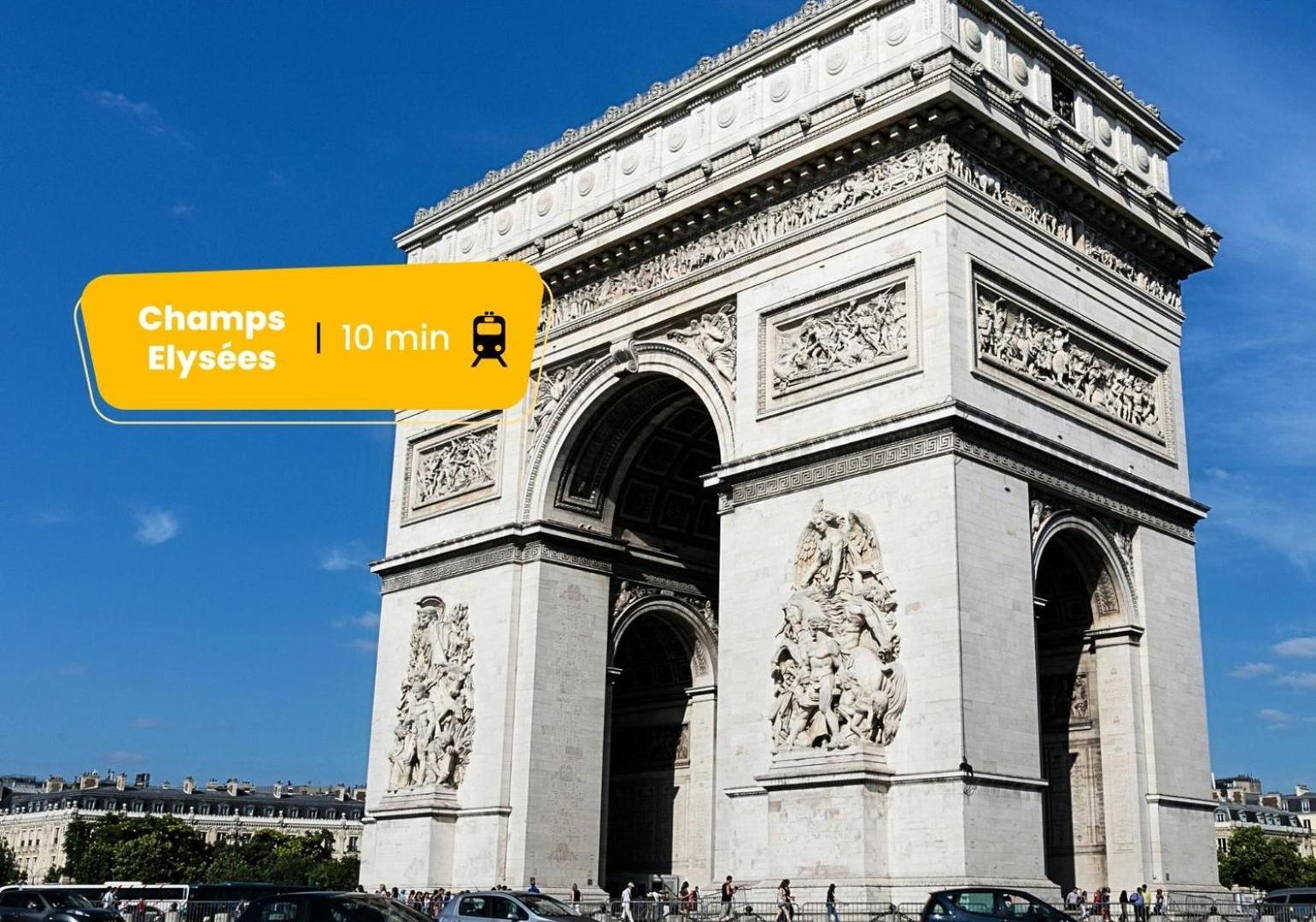 127 Suite Moshe - Superbe Appartement A Paris. Ngoại thất bức ảnh